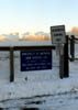 Snow disposal site