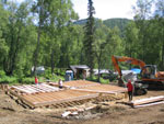 cabin construction