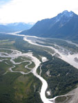 Knik River delta