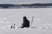 ice fishing