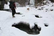 snow bridge