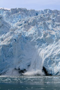 calving glacier