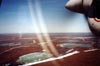 Tundra and Arctic Ocean seen from Twin Otter