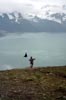 Mr. Patriot - taking the Alaska State Flag to the summit